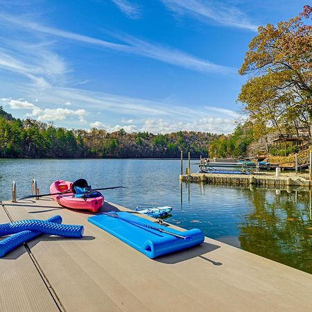 Cozy Lake Santeetlah Cottage With Dock And 3 Kayaks! Robbinsville Exterior foto