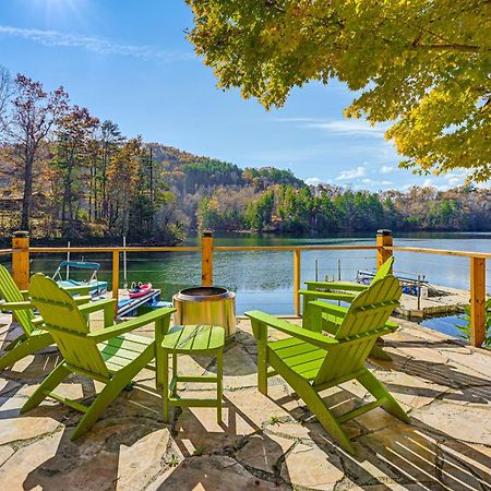 Cozy Lake Santeetlah Cottage With Dock And 3 Kayaks! Robbinsville Exterior foto