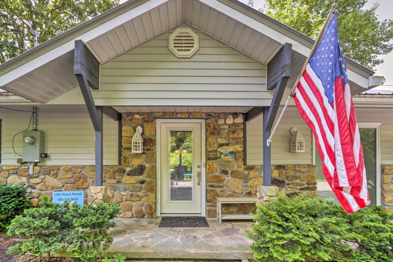 Cozy Lake Santeetlah Cottage With Dock And 3 Kayaks! Robbinsville Exterior foto