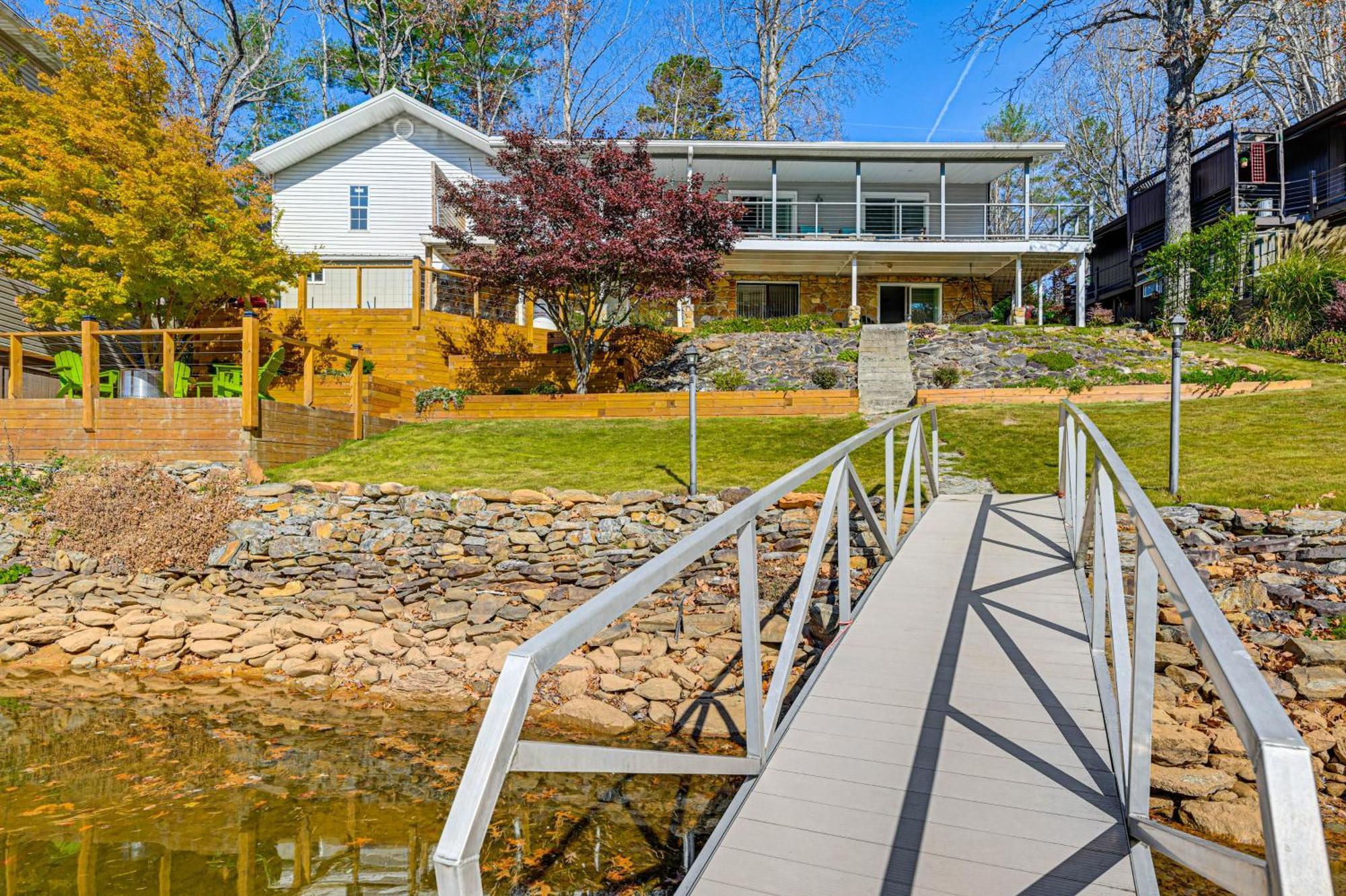 Cozy Lake Santeetlah Cottage With Dock And 3 Kayaks! Robbinsville Exterior foto