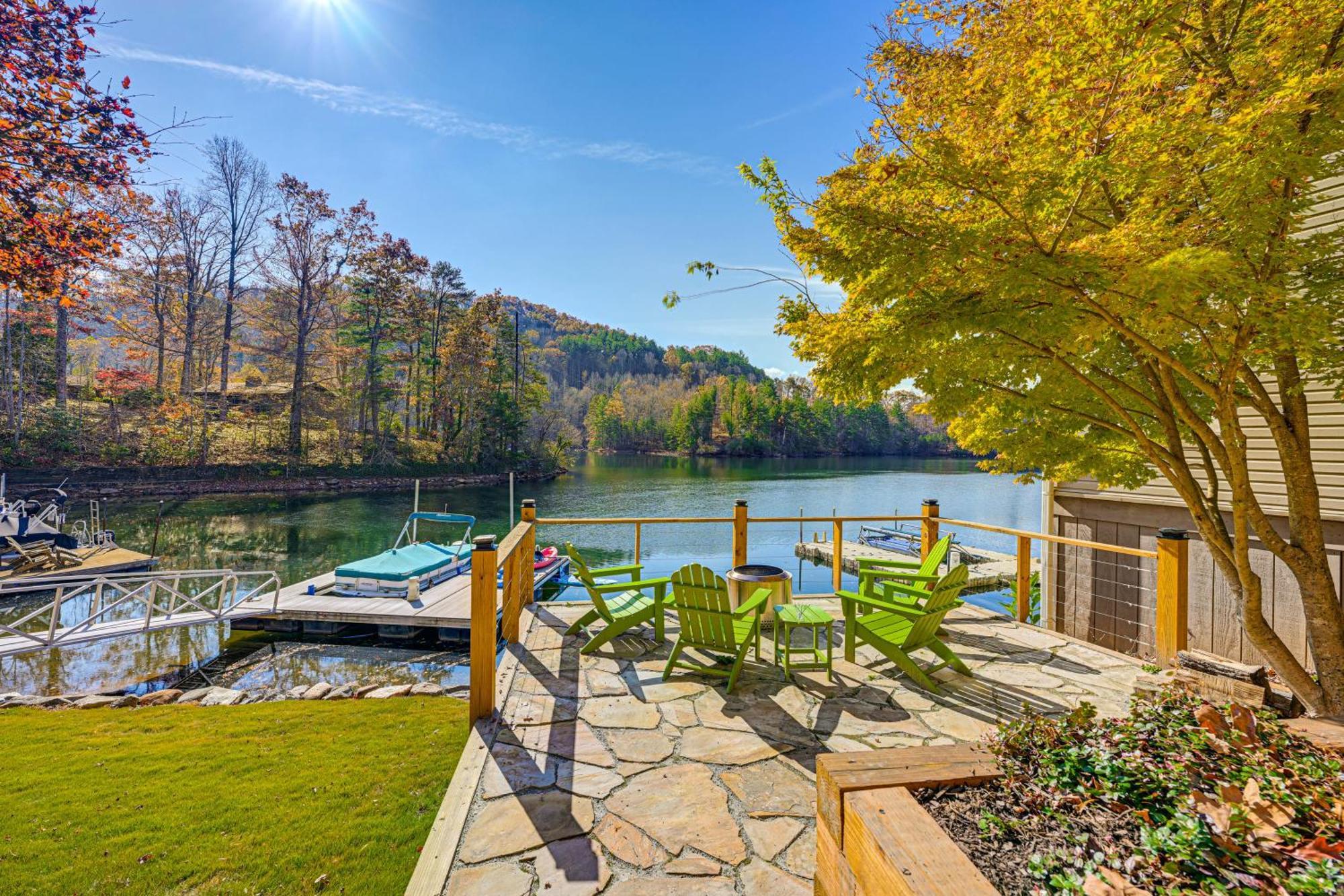 Cozy Lake Santeetlah Cottage With Dock And 3 Kayaks! Robbinsville Exterior foto